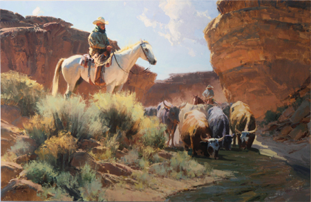 Arroyo Respite by artist Bill Anton